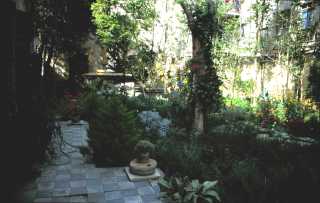 View of the garden, 1994.